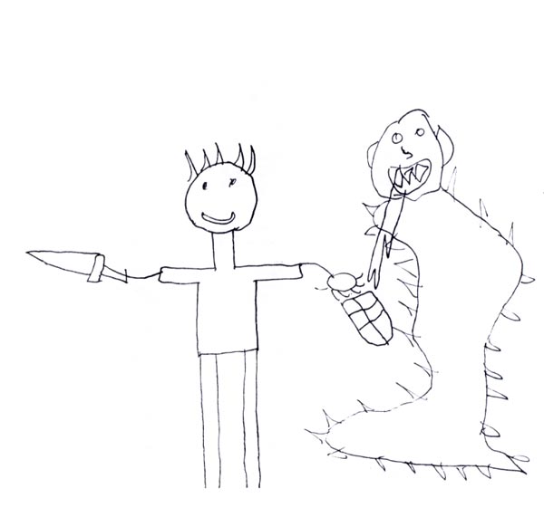 le prince et e dragon